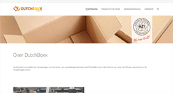 Desktop Screenshot of dutchboxx.nl