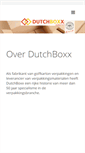 Mobile Screenshot of dutchboxx.nl